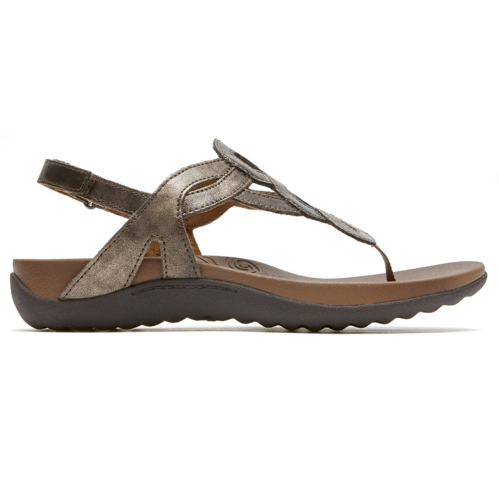 Rockport Sandals For Womens Dark Brown - Ramona - PC1879036